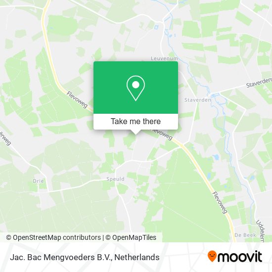 Jac. Bac Mengvoeders B.V. map