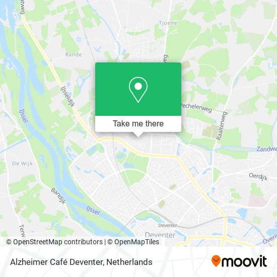 Alzheimer Café Deventer map