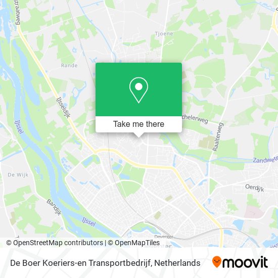De Boer Koeriers-en Transportbedrijf map