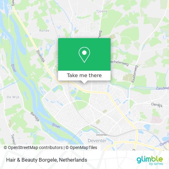 Hair & Beauty Borgele map