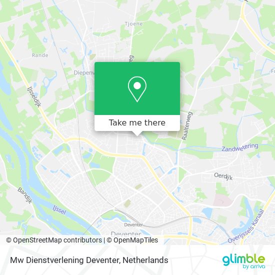 Mw Dienstverlening Deventer Karte