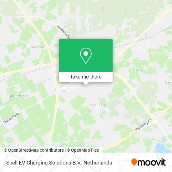 Shell EV Charging Solutions B.V. map