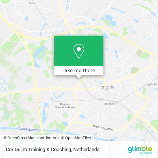 Cor Duijm Training & Coaching Karte