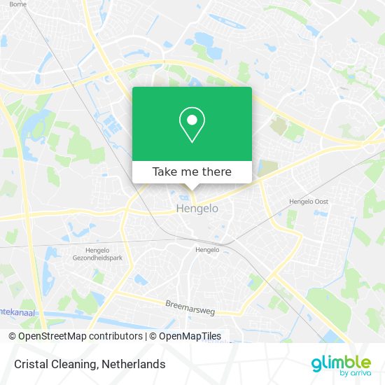 Cristal Cleaning map