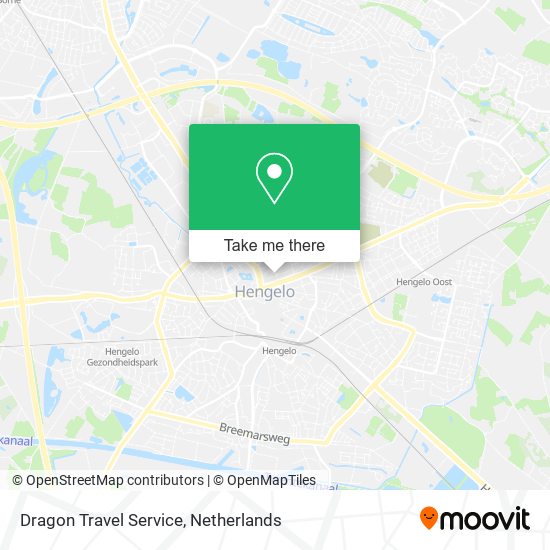 Dragon Travel Service map