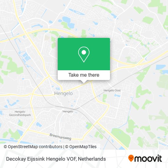 Decokay Eijssink Hengelo VOF map