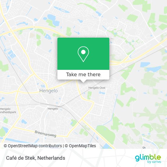Café de Stek map