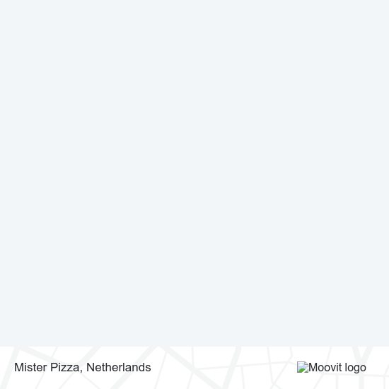 Mister Pizza map