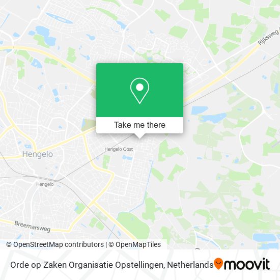 Orde op Zaken Organisatie Opstellingen map