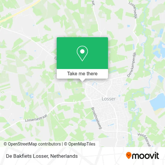 De Bakfiets Losser map
