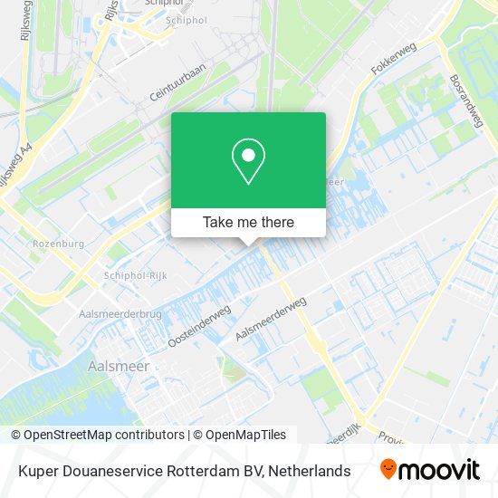 Kuper Douaneservice Rotterdam BV Karte