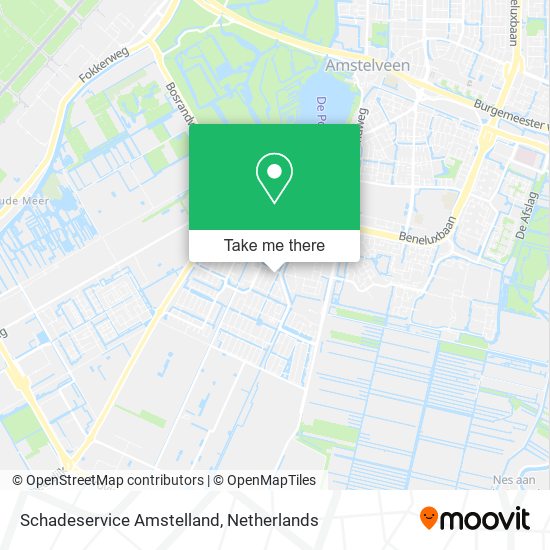 Schadeservice Amstelland map