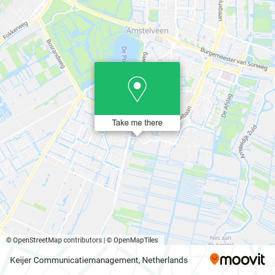 Keijer Communicatiemanagement map