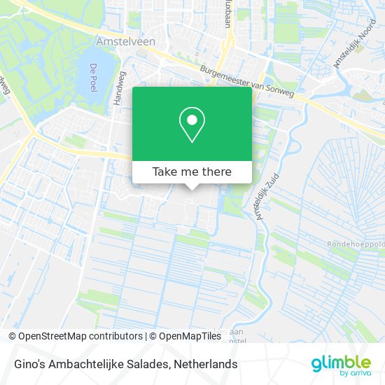 Gino's Ambachtelijke Salades map