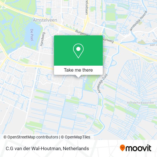 C.G van der Wal-Houtman map