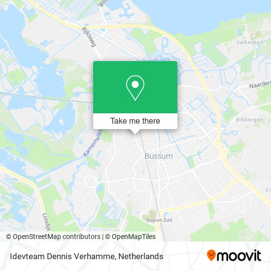 Idevteam Dennis Verhamme map