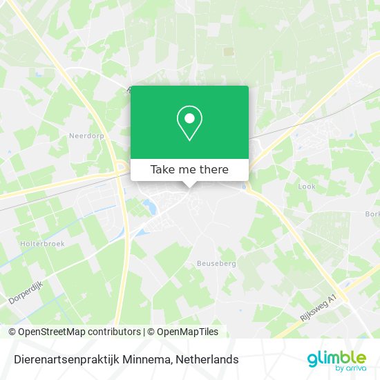 Dierenartsenpraktijk Minnema map