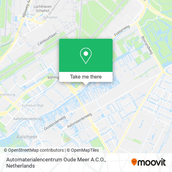 Automaterialencentrum Oude Meer A.C.O. map