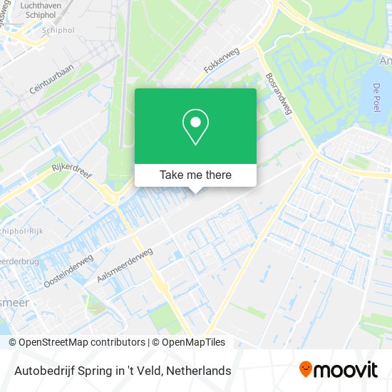 Autobedrijf Spring in 't Veld map