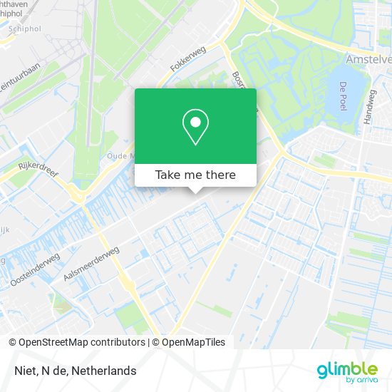 Niet, N de map