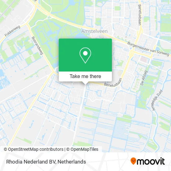 Rhodia Nederland BV map