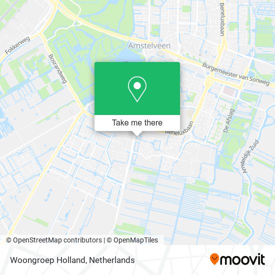 Woongroep Holland Karte