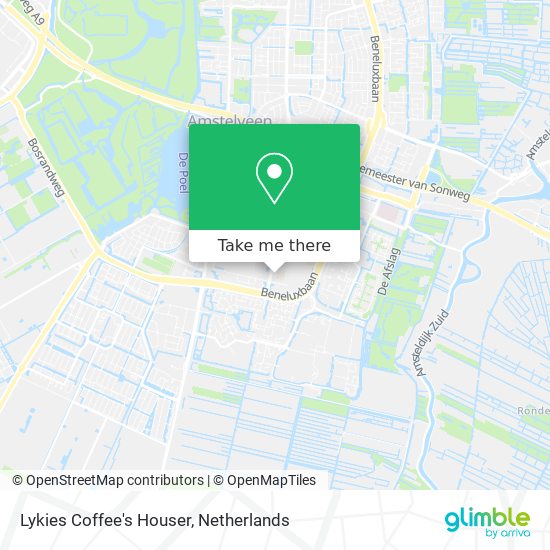 Lykies Coffee's Houser map