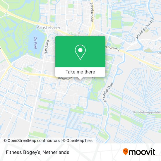 Fitness Bogey's map