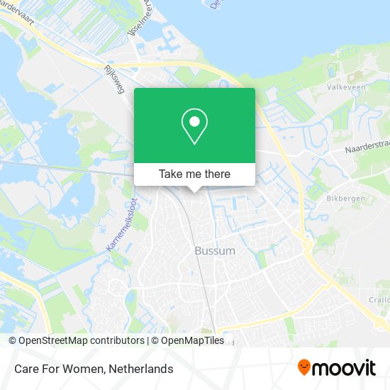 Care For Women map
