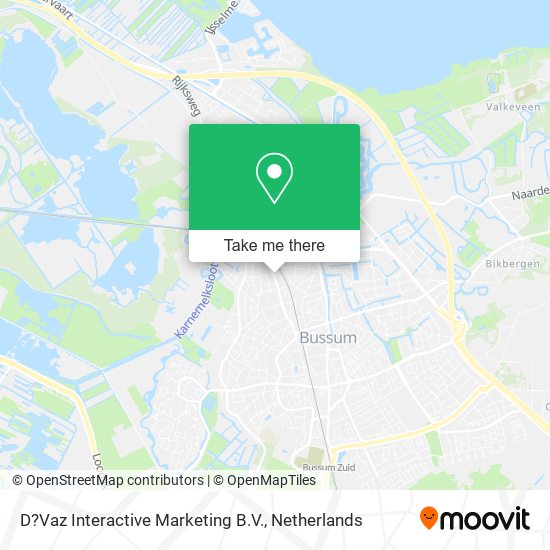 D?Vaz Interactive Marketing B.V. map