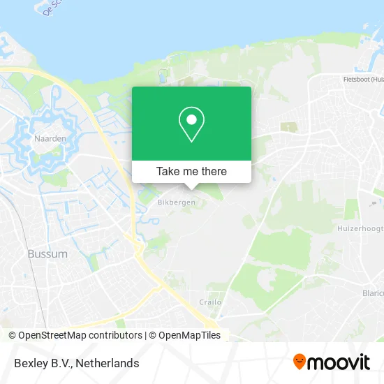 Bexley B.V. map