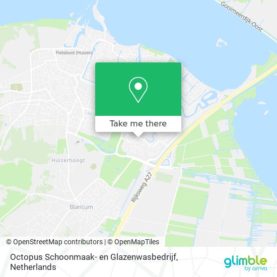 Octopus Schoonmaak- en Glazenwasbedrijf map