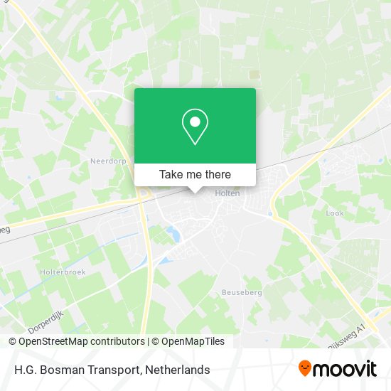 H.G. Bosman Transport map