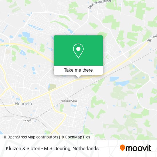 Kluizen & Sloten - M.S. Jeuring map