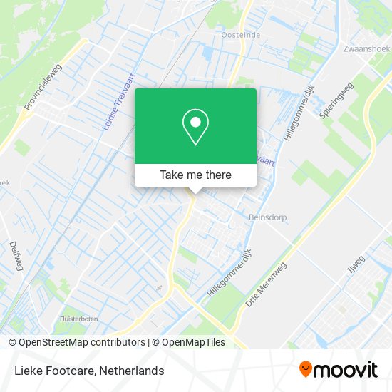 Lieke Footcare map