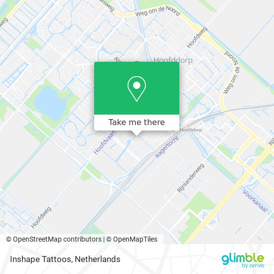 Inshape Tattoos map