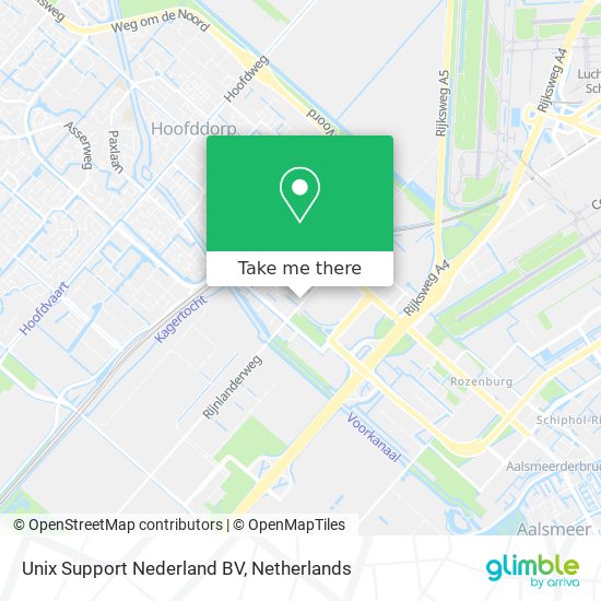 Unix Support Nederland BV map