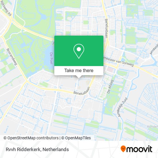 Rvvh Ridderkerk map