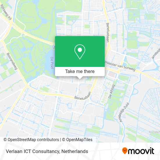 Verlaan ICT Consultancy map