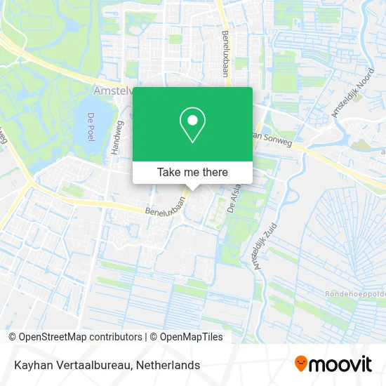Kayhan Vertaalbureau map