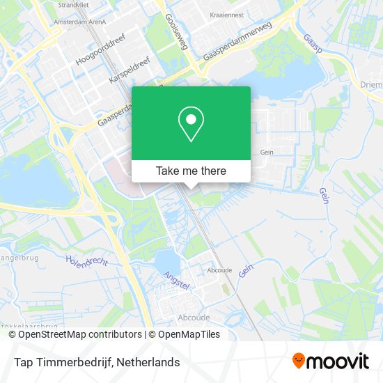 Tap Timmerbedrijf map