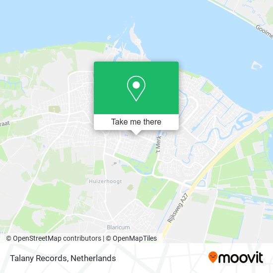 Talany Records map