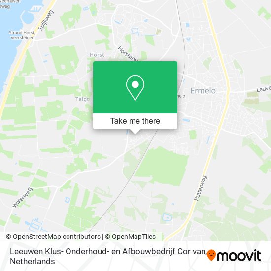 Leeuwen Klus- Onderhoud- en Afbouwbedrijf Cor van map