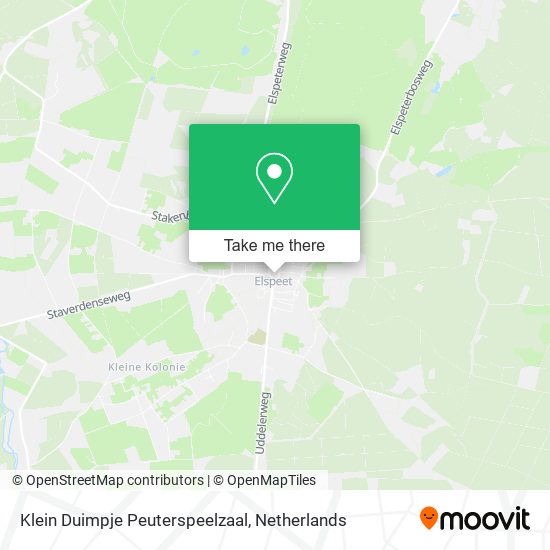 Klein Duimpje Peuterspeelzaal map