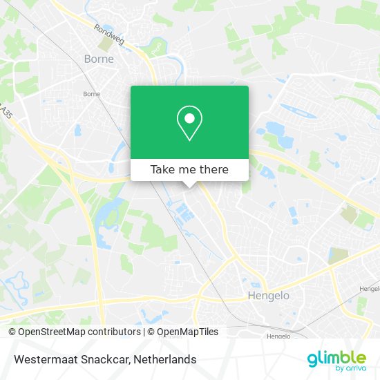 Westermaat Snackcar map