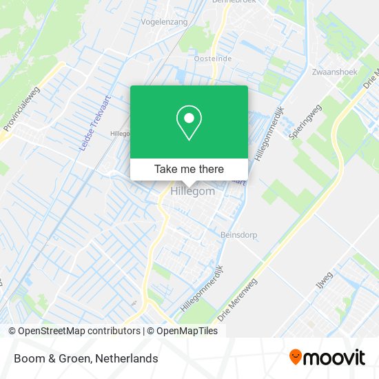 Boom & Groen map