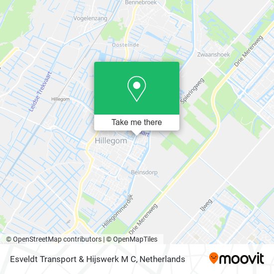 Esveldt Transport & Hijswerk M C map