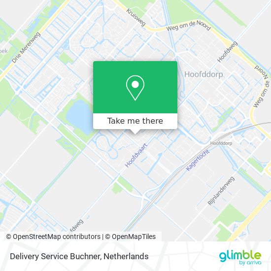 Delivery Service Buchner map