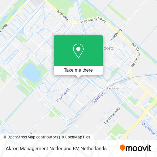 Akron Management Nederland BV map