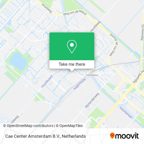 Cae Center Amsterdam B.V. map
